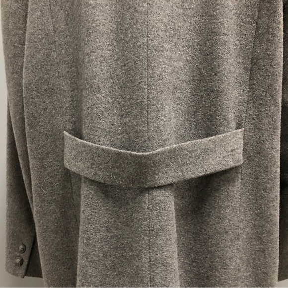 Ladies Classic Grey Wool Blend Coat, Sz 14 (sz lg) - Picture 5 of 13